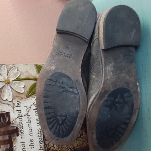 DISTRESSED BOOTS SZ 38 EUR - Picture 5 of 8